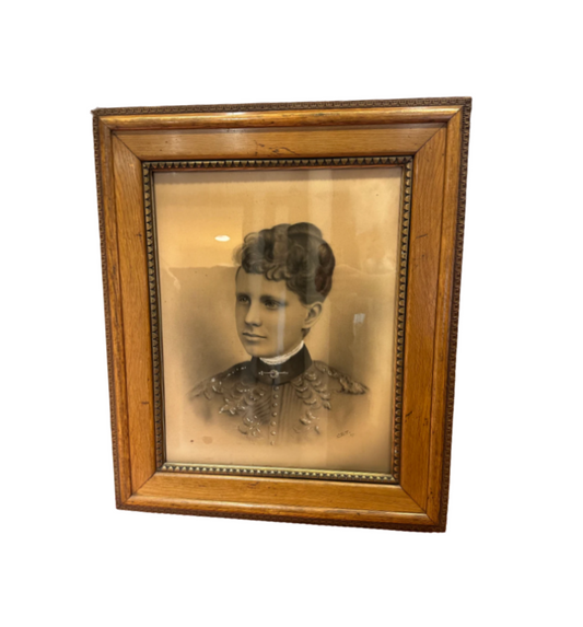 Portrait of Lillian Rose Charcoal (27698)