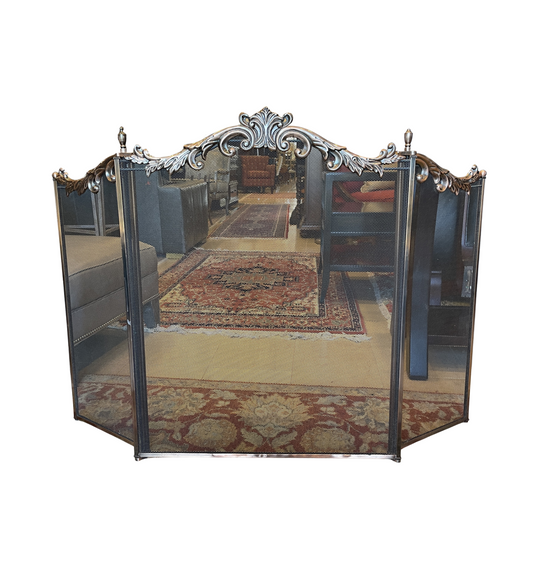 Faux Copper Fireplace Screen (0GW002)