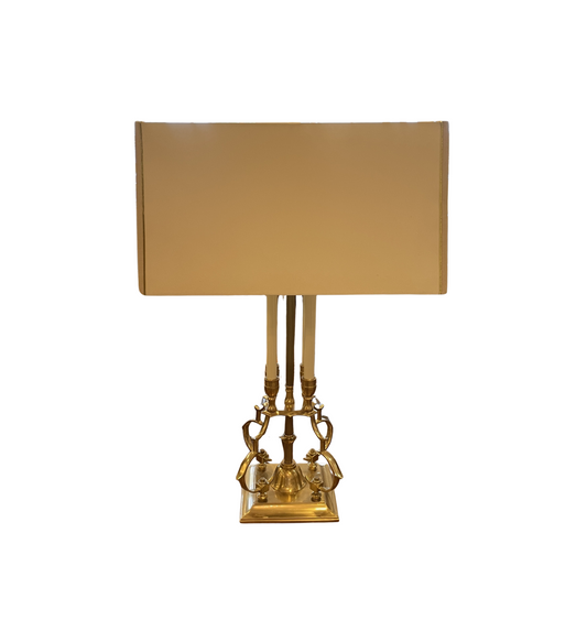Fredrick Cooper French Empire Brass Lamp (05S010)