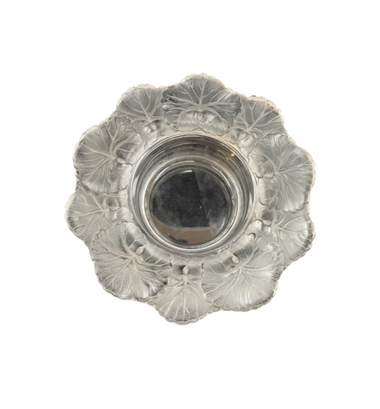 Lalique Honfleur Trinket/Votive Dish (0B500O)