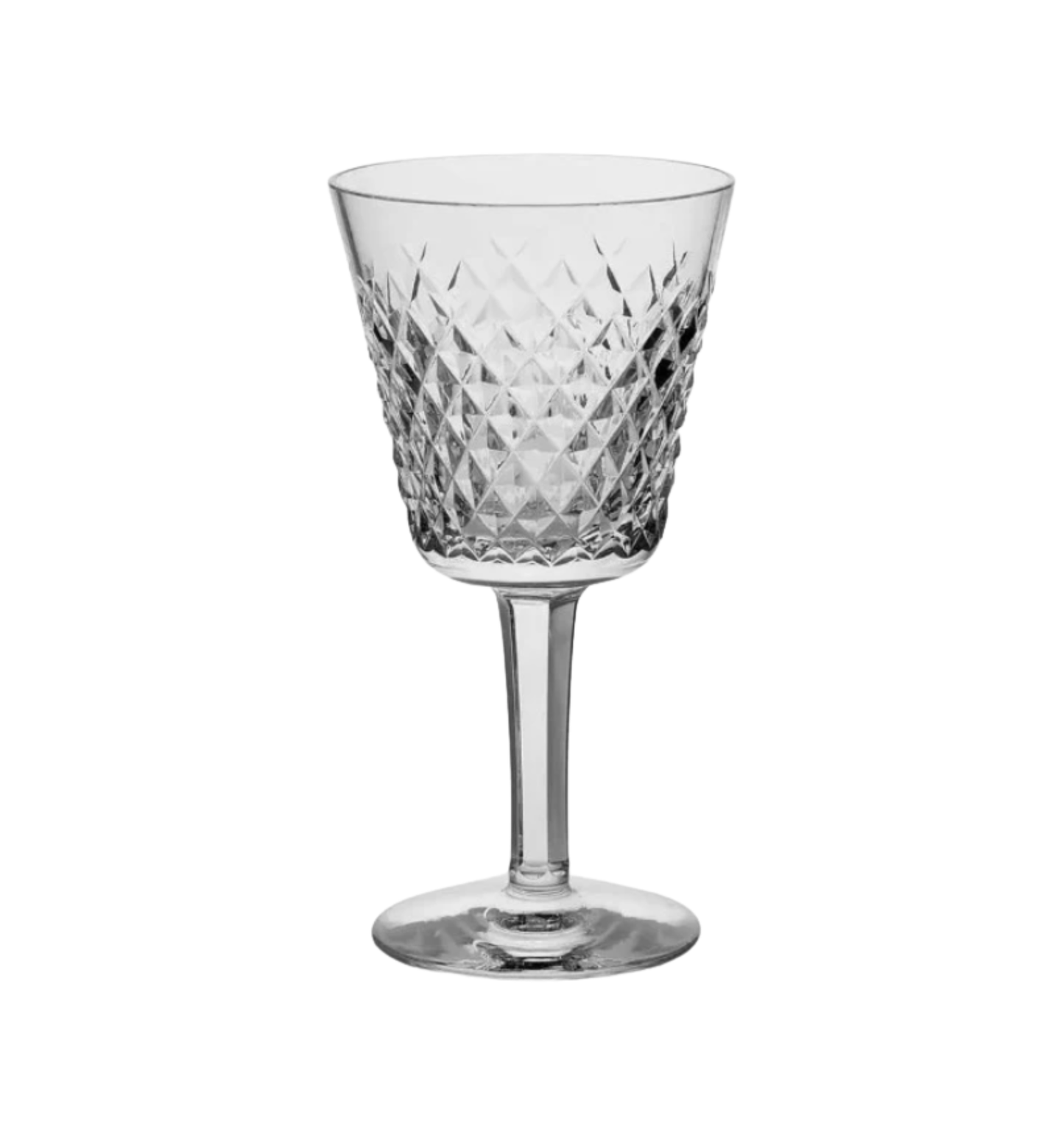 Waterford Crystal "Alana" Claret Wine Glass, Perfect Condition!!! (4755)