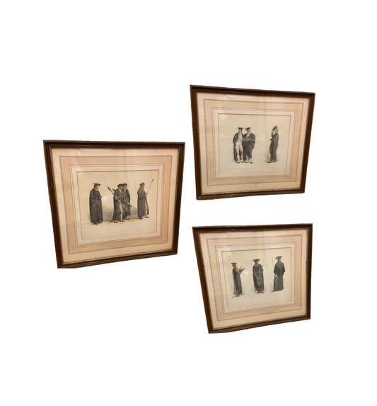 Set of Three J. Agar Oxford Engravings (26094)