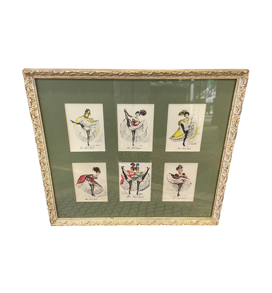 Janicotte Cancan Girls, Watercolor (0GF00W)