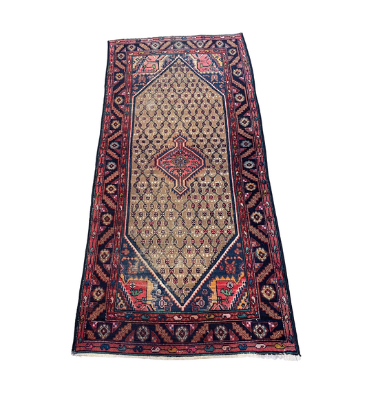 Antique Turkish Runner, 8' (0G000U)