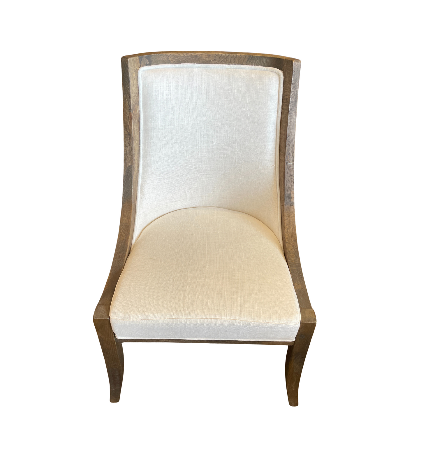 Restoration Hardware 19th Century French Empire Dining Chairs, a Pair (0GS005)