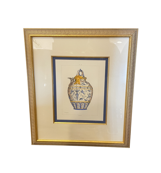 Jules Jacquemart Engravings, Blue Vase PL III (0HP011)