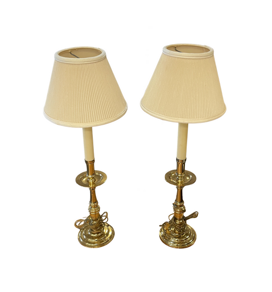 Pr Brass Candlestick lamps (0H0002)