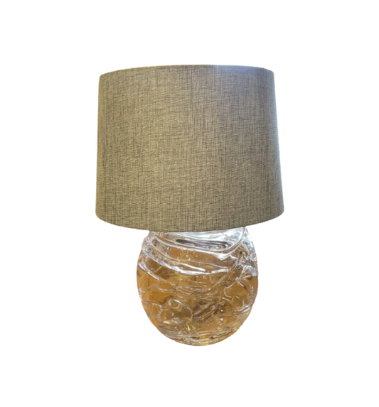 Blown Glass Ball Lamp, attr: William Yeoward, as is (0EB004)