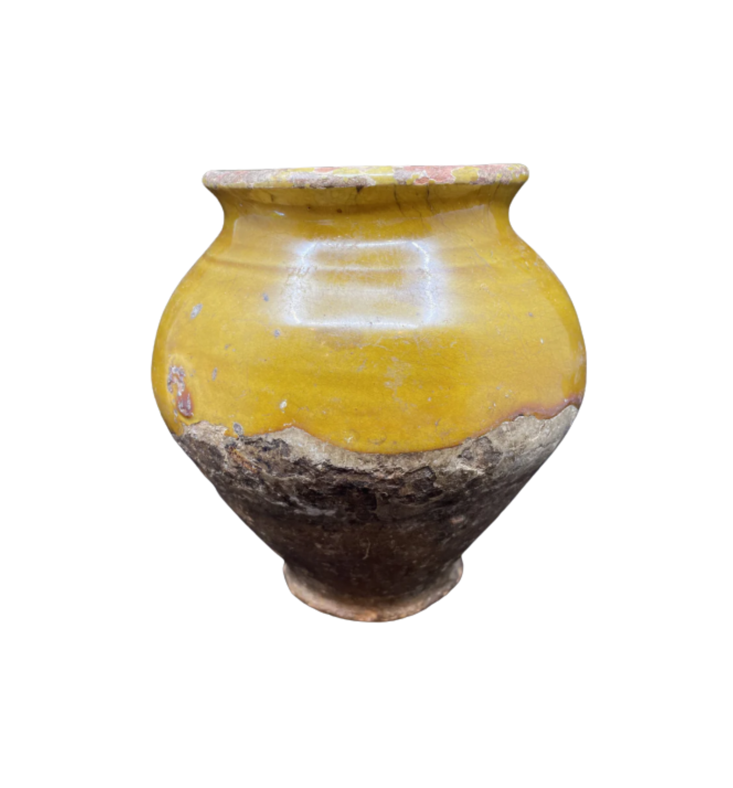 Small Antique Italian Confit Jar (51WCB4)