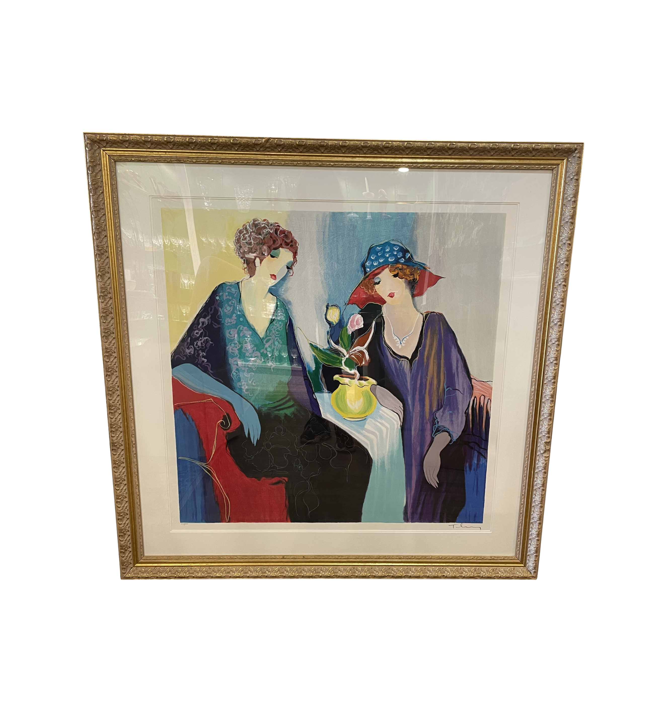 Itzchak Tarkay Lithograph 