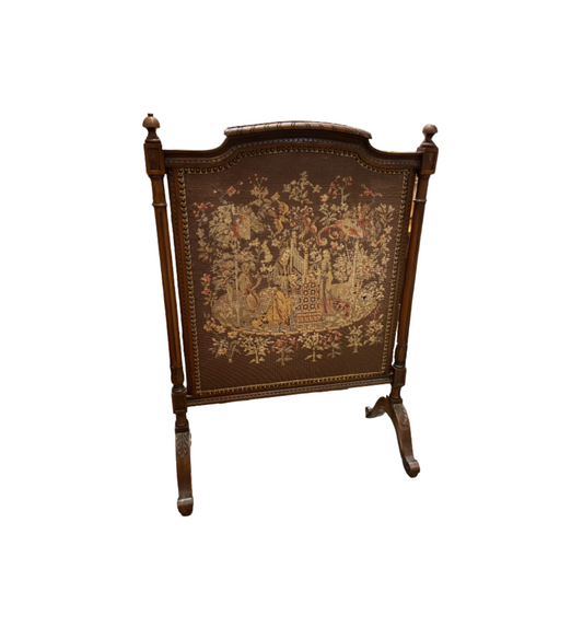 Louis XVI Needlepoint Fireplace Screen (HKDWFP)