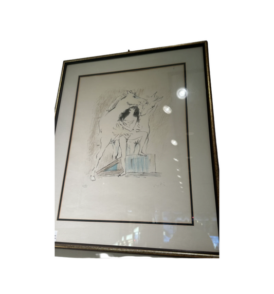 Marcel Vertes Circus Girl Lithograph (25893)