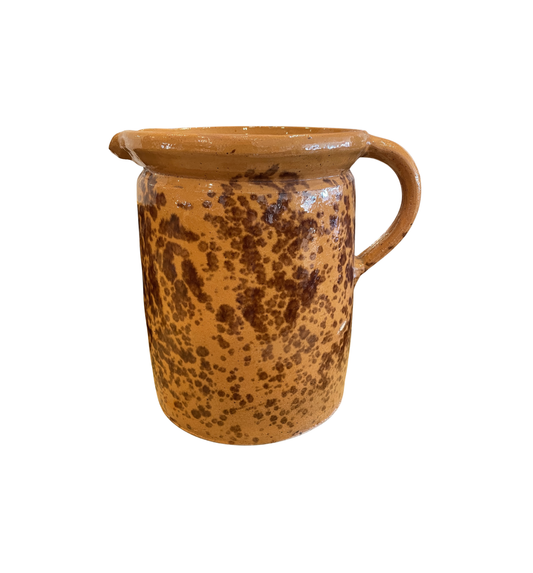 Antique French Slipware Pitcher (0HP00O)