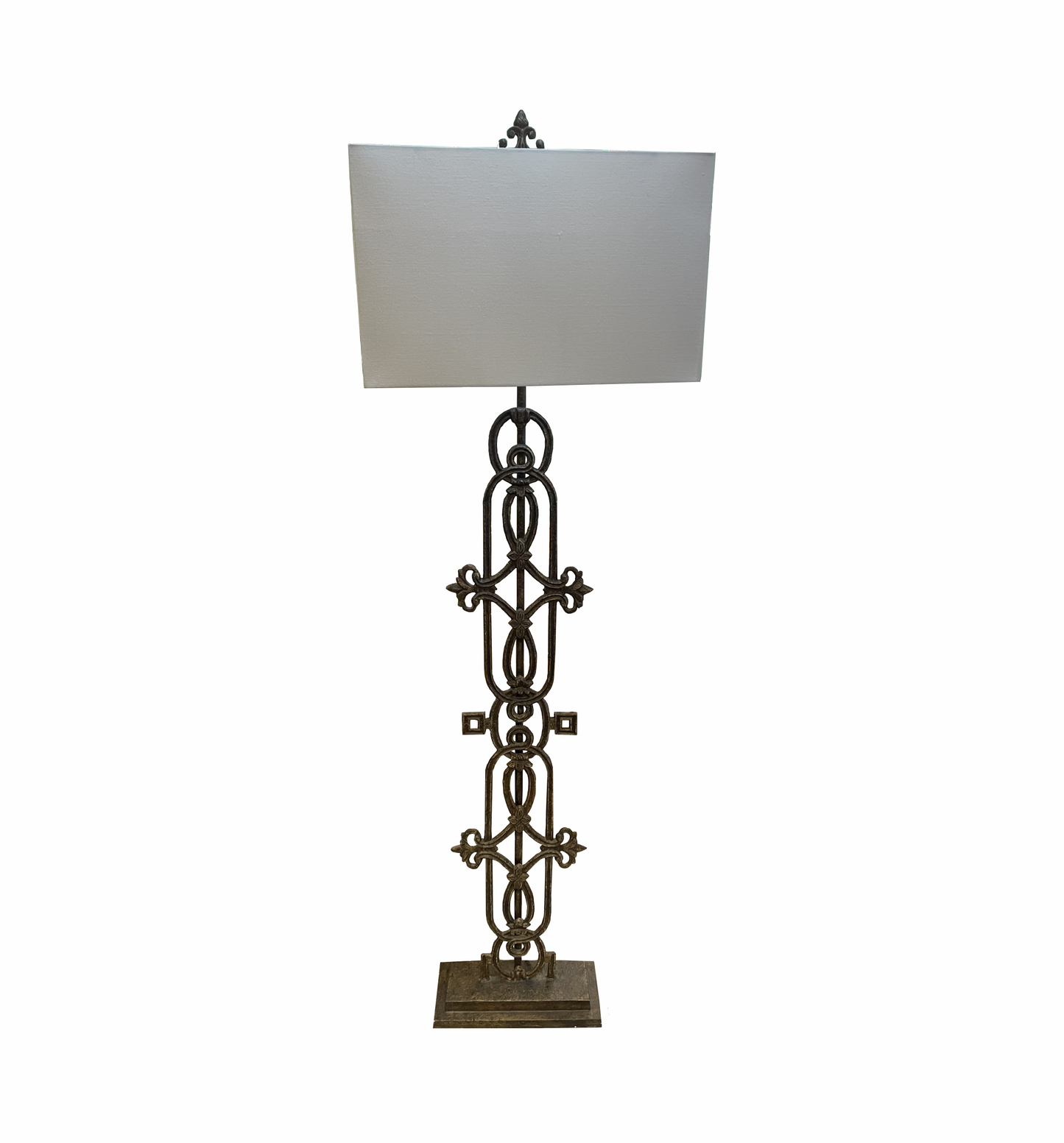 Architectural Balustrade Floor Lamp, Iron (Two Available) (0I6002)