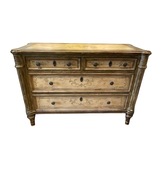 Faux Finished Chest of Drawers/Console Cabinet, AS IS (0HO00W)