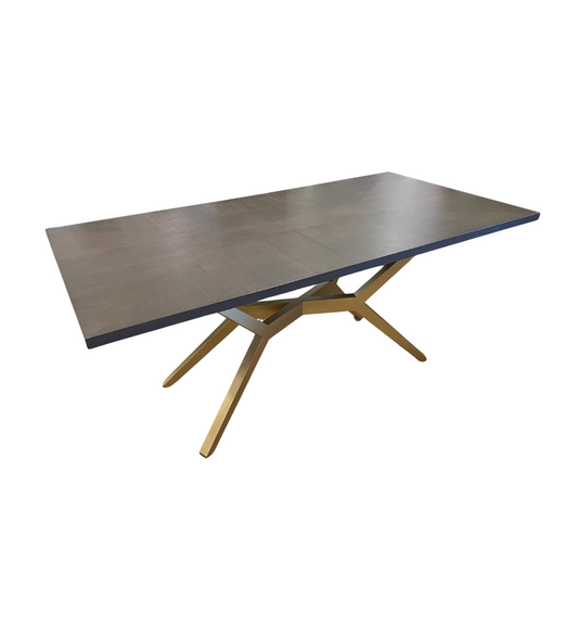 Custom Modern Dining Table, attr. Restoration Harware Maslow (0G0010)