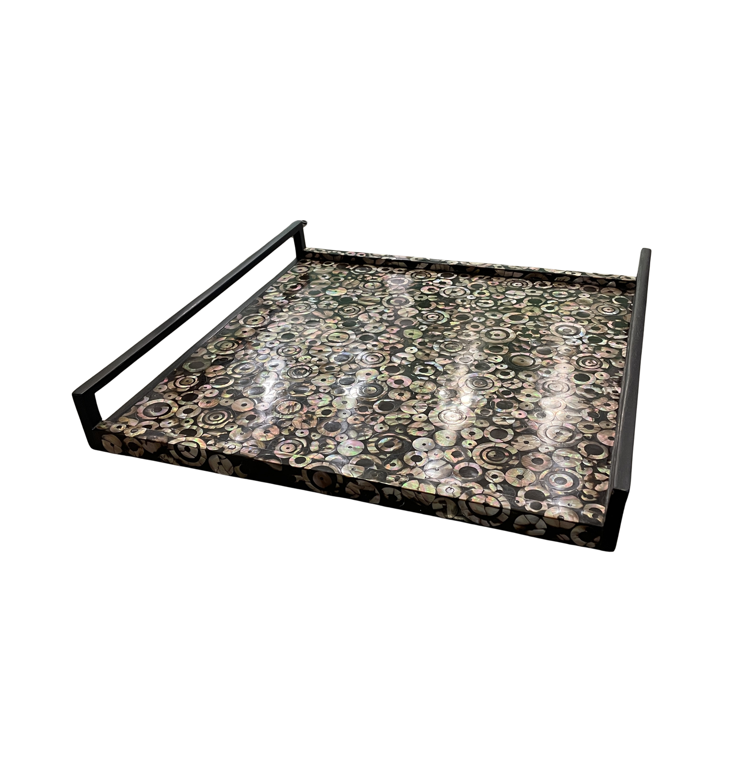 R&Y Augousti Mother of Pearl Inlay Serving Tray (0I600N)