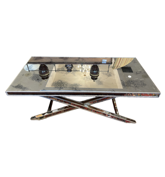 Mirrored Coffee Table, as is (0G0018)