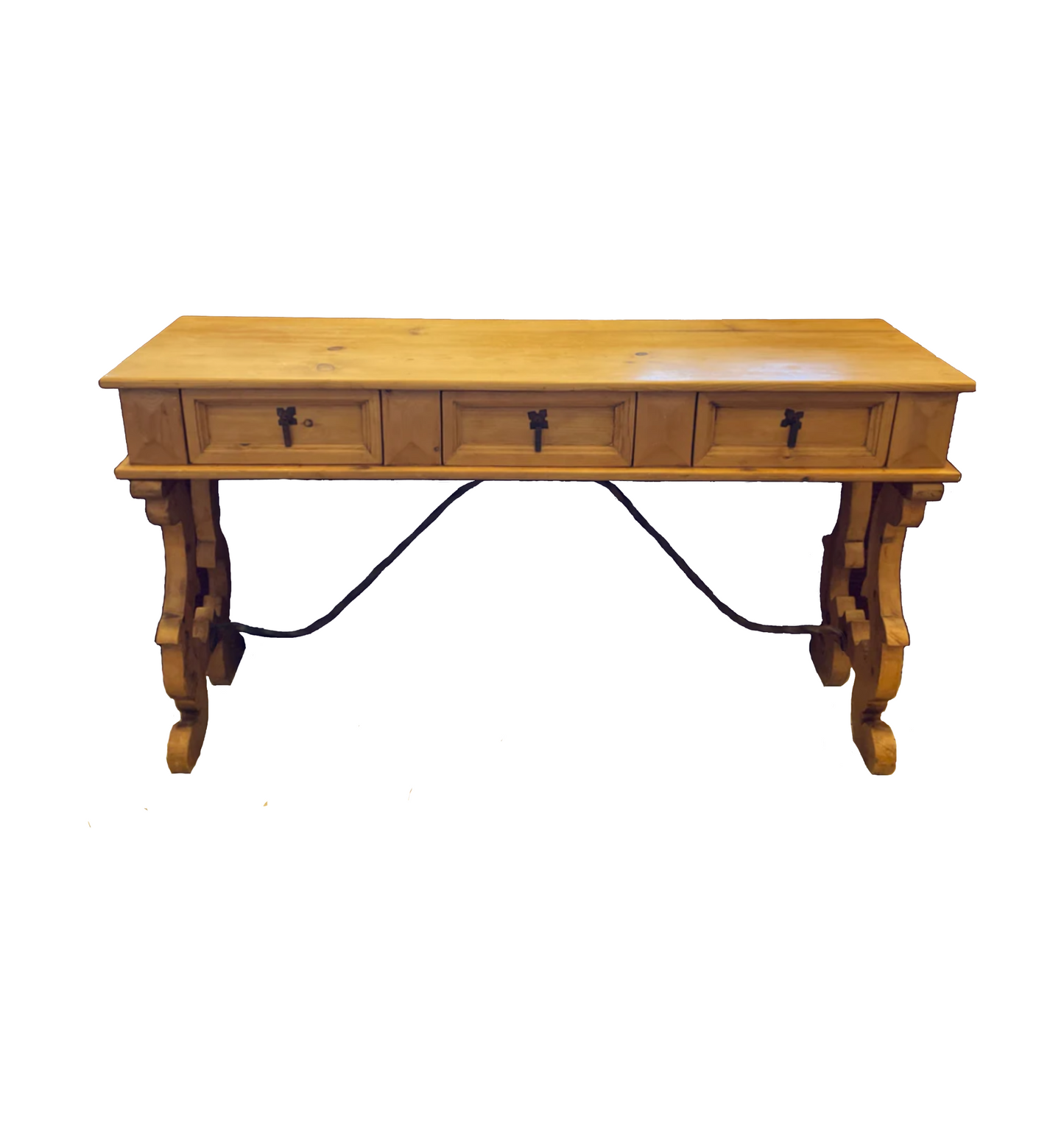El Poeton Pine Sofa Table (03G00D)