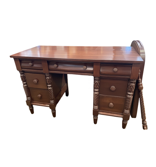 American Empire Revival Vanity with Mirror, 1930s (0H7002)