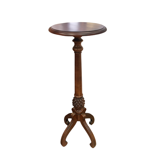 Ethan Allen British Colonial Classic Pineapple Pedestal (0H9003)