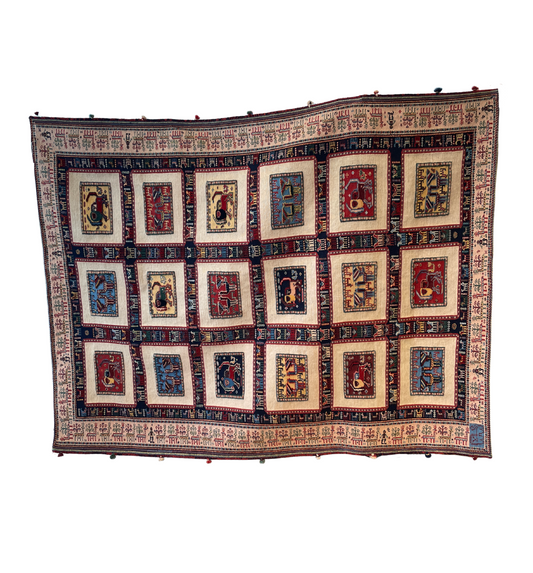 Baluch Soumak 5.10x7.08 Rug (0GJ001)