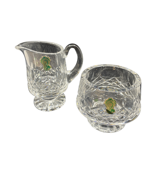 Waterford Footed Cream and Sugar with box (0HZ001)