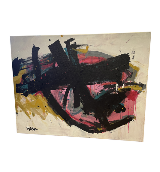 Robbie Kemper Abstract, Acrylic on Canvas (0GF00Z)