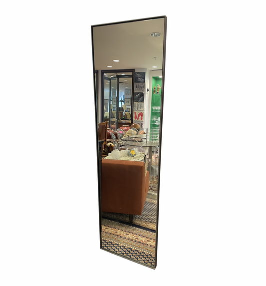 Restoration Hardware Floating Steel Mirror, 80" (0HV00J)