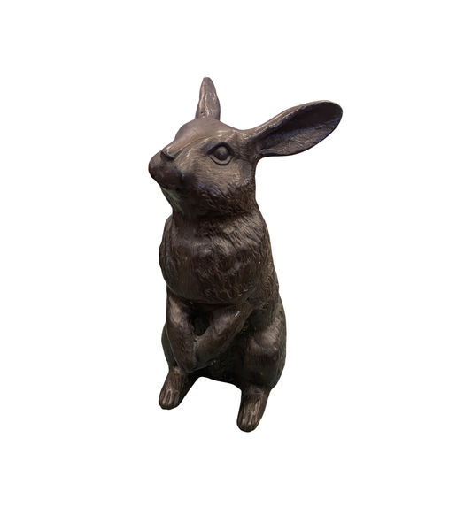 Bronze Bunny Statue (0HO011)