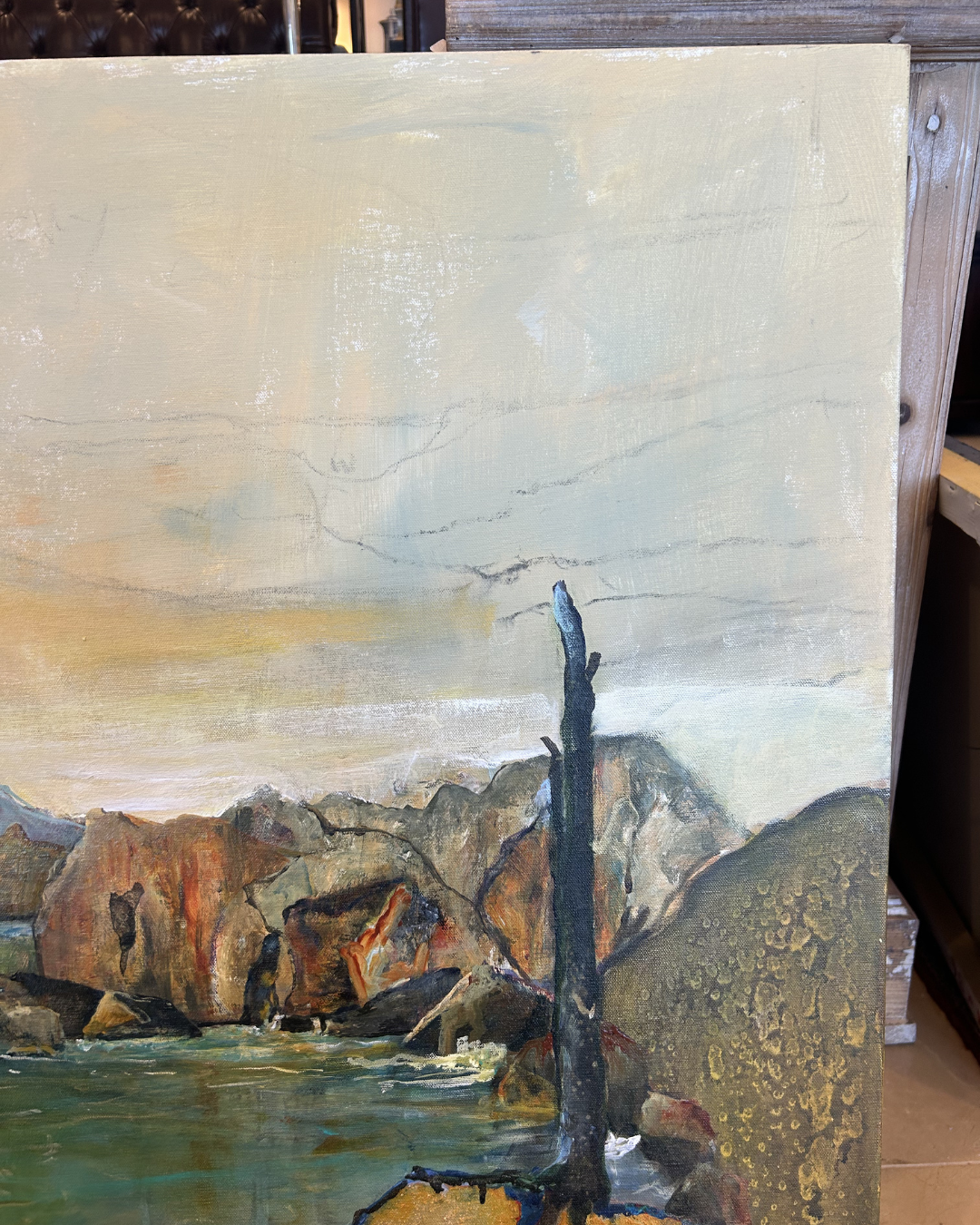 J Drury Seascape (0KY00D)