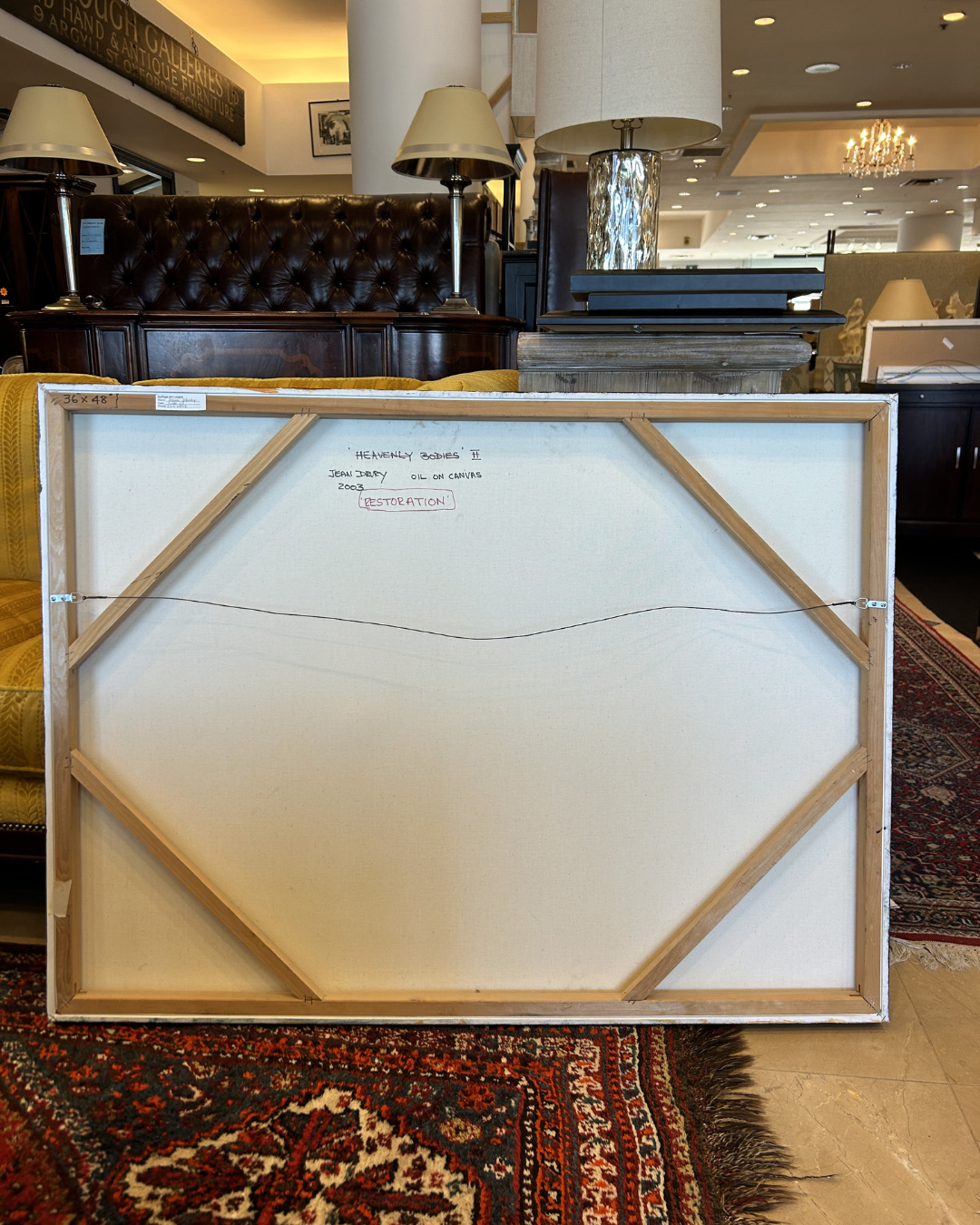 J. Drury Pears Oil on Canvas (0KY00F)