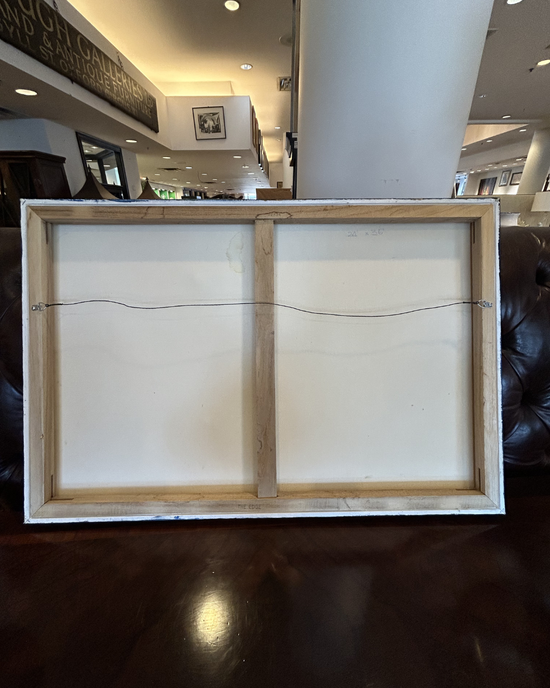 J. Drury Surrealist City on Canvas (0KY007)