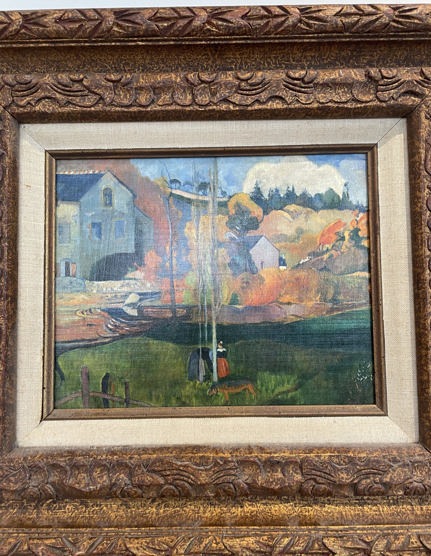 Braun & Cie Paul Gaugin Print, Framed (0DW015)