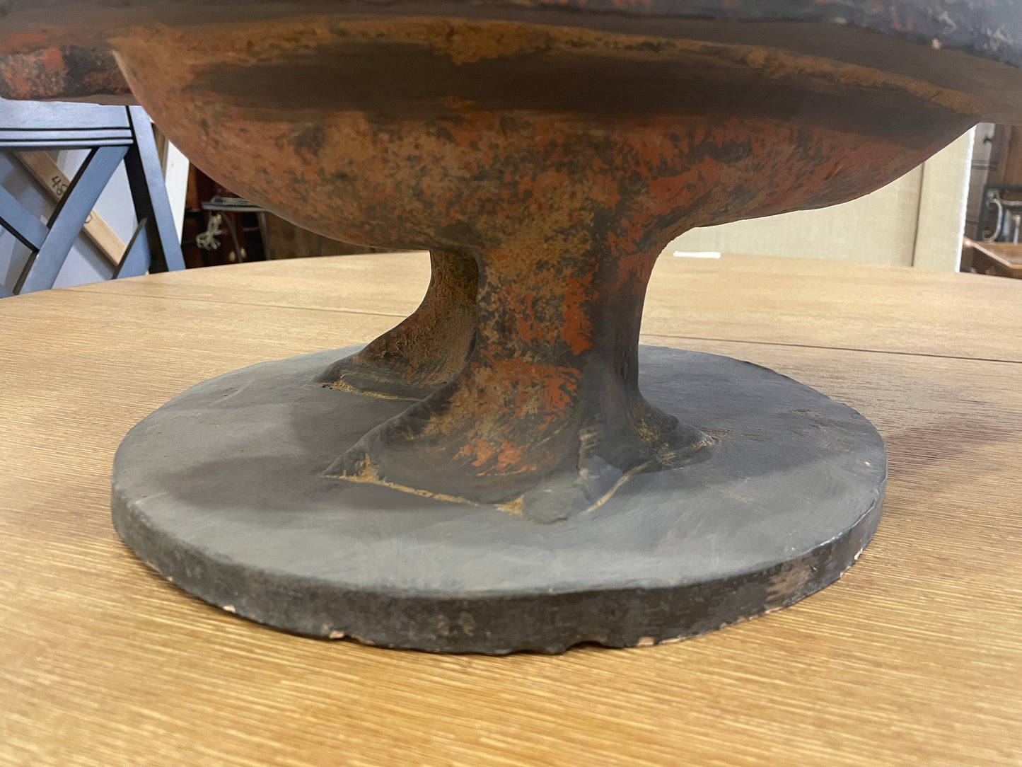 Terracotta Polychrome Duck (02J00J)