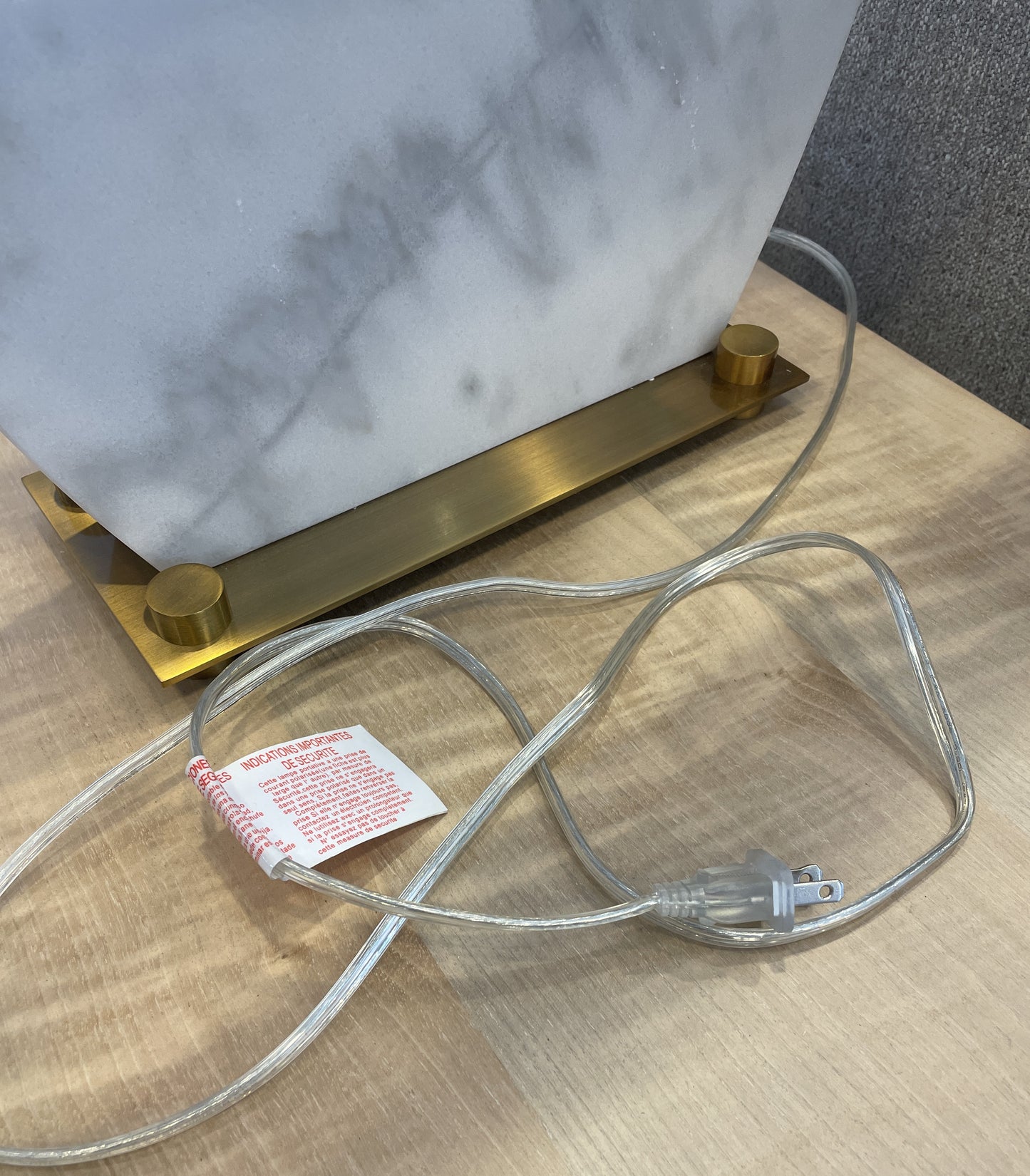 Uttermost "Genessy" Marble Lamp-2 available (01D005)