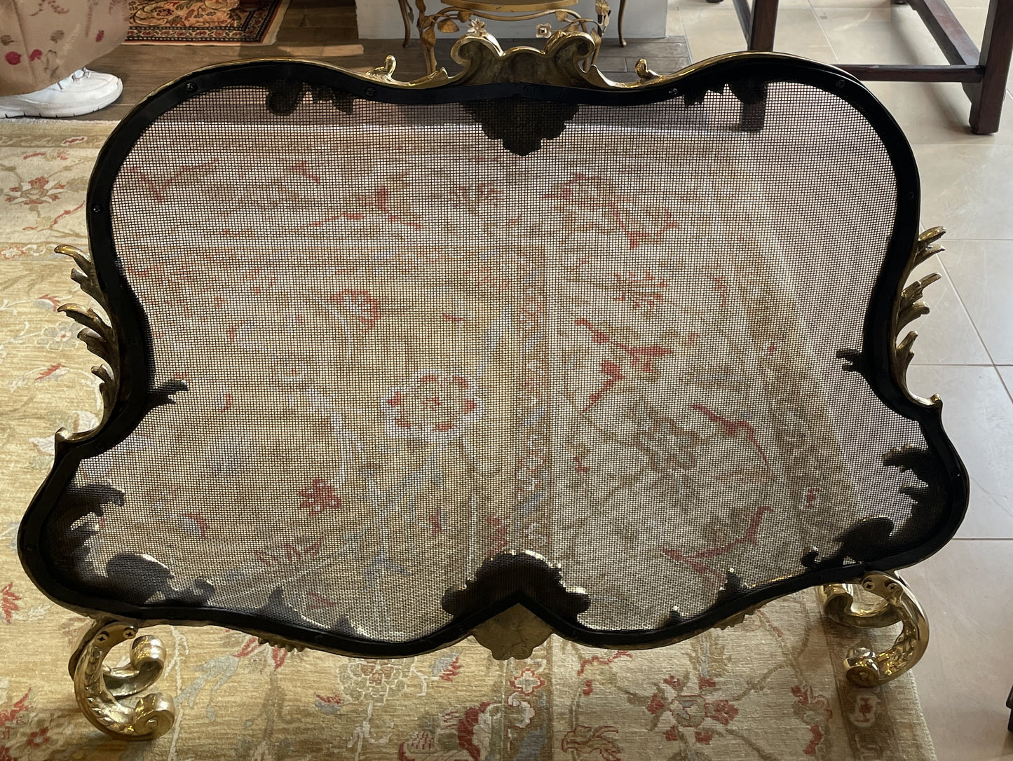French Rococo Fireplace Screen (0ES005)