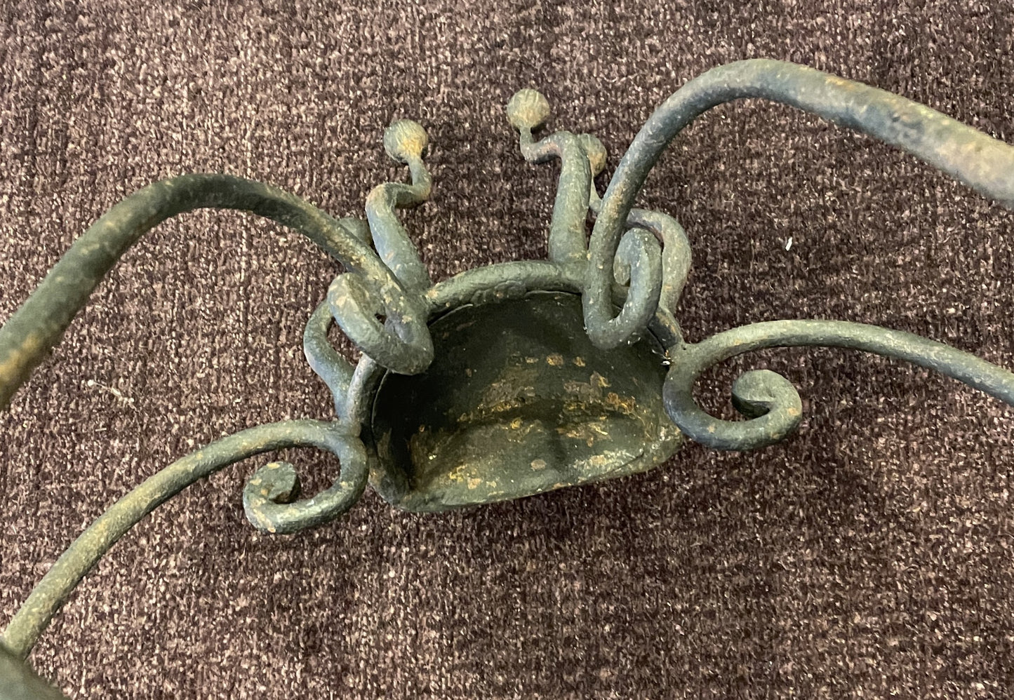 Wrought Iron Wall Candelabra (0JL02G)