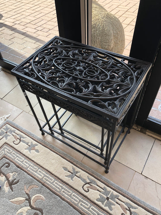 French Iron Nesting Tables (27528)