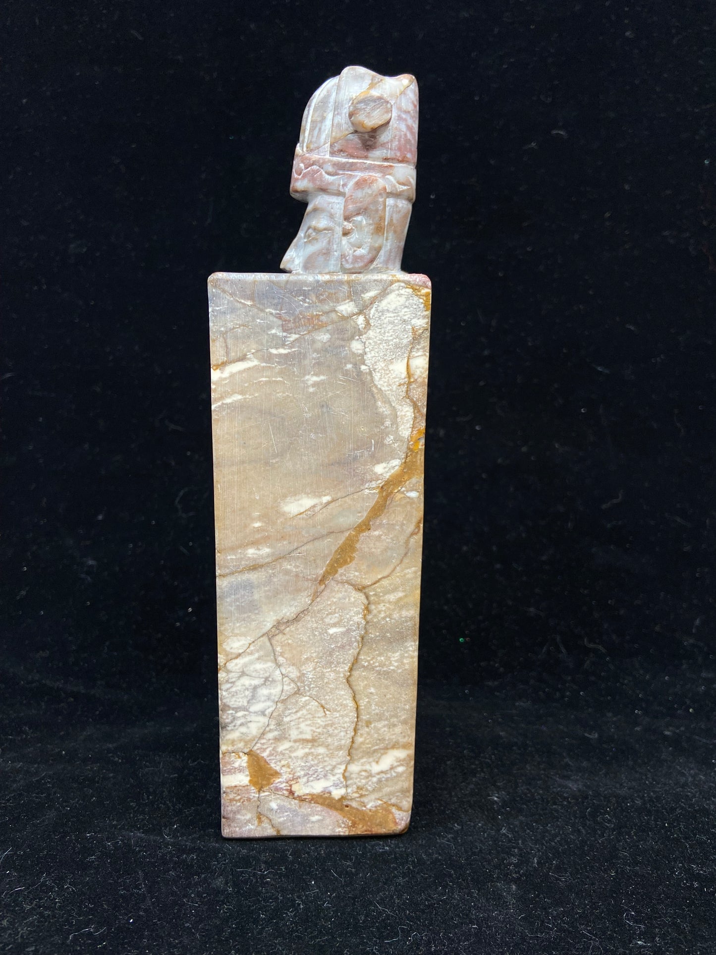 Chinese Soapstone Scholar Bookends (YDLBRN)