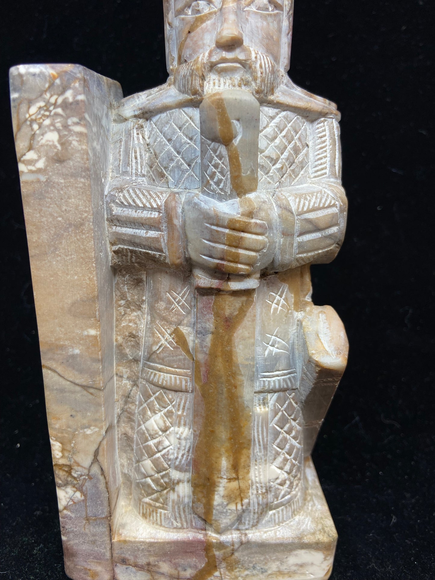 Chinese Soapstone Scholar Bookends (YDLBRN)