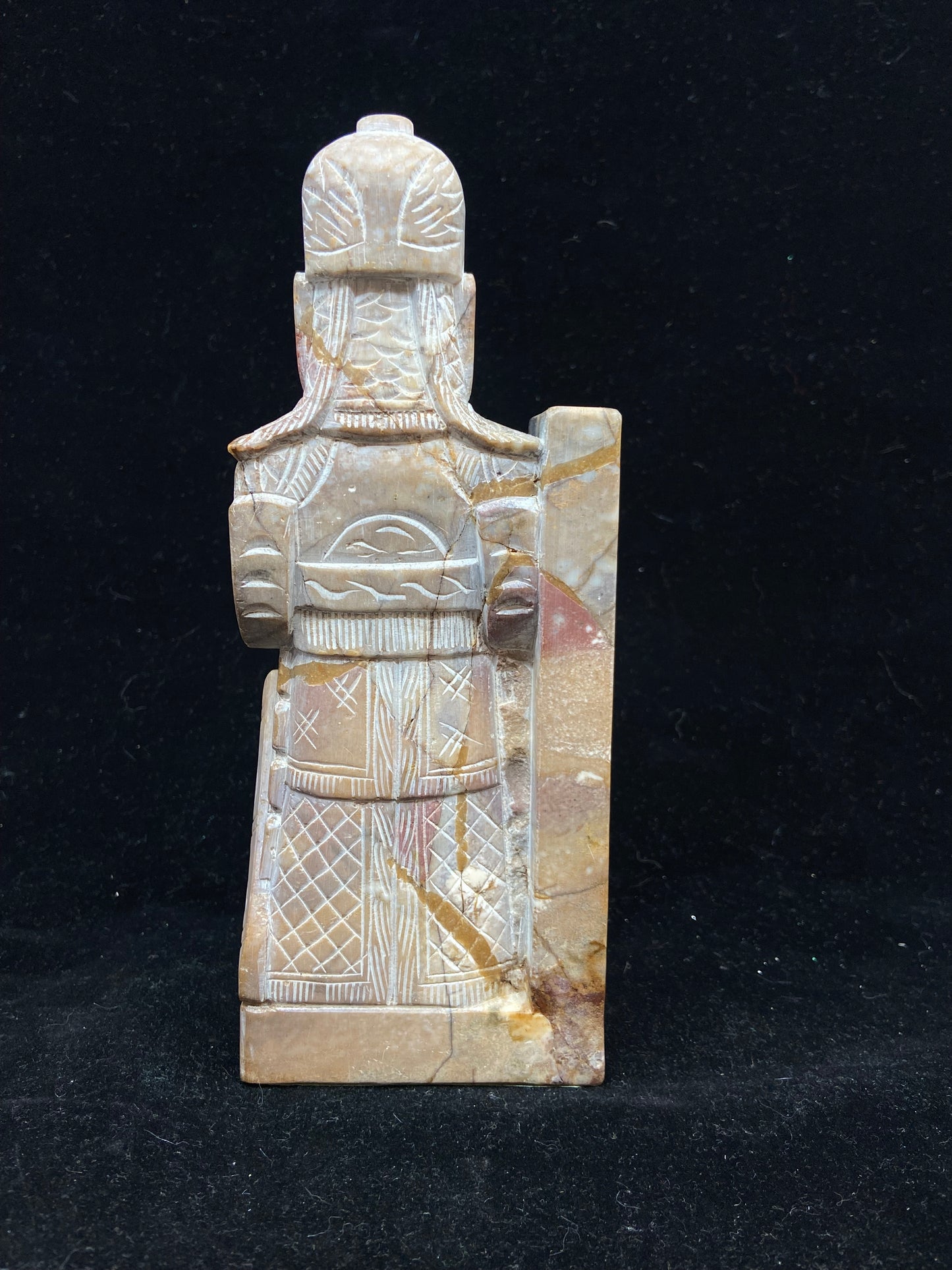 Chinese Soapstone Scholar Bookends (YDLBRN)