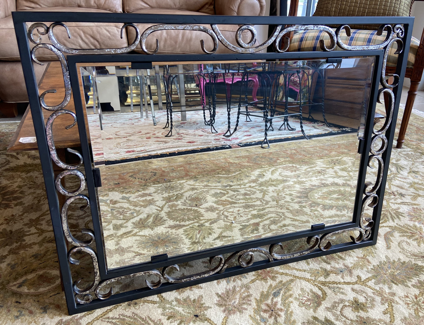 Quizel Iron Frame Mirror (2 Available) (VZJ875)