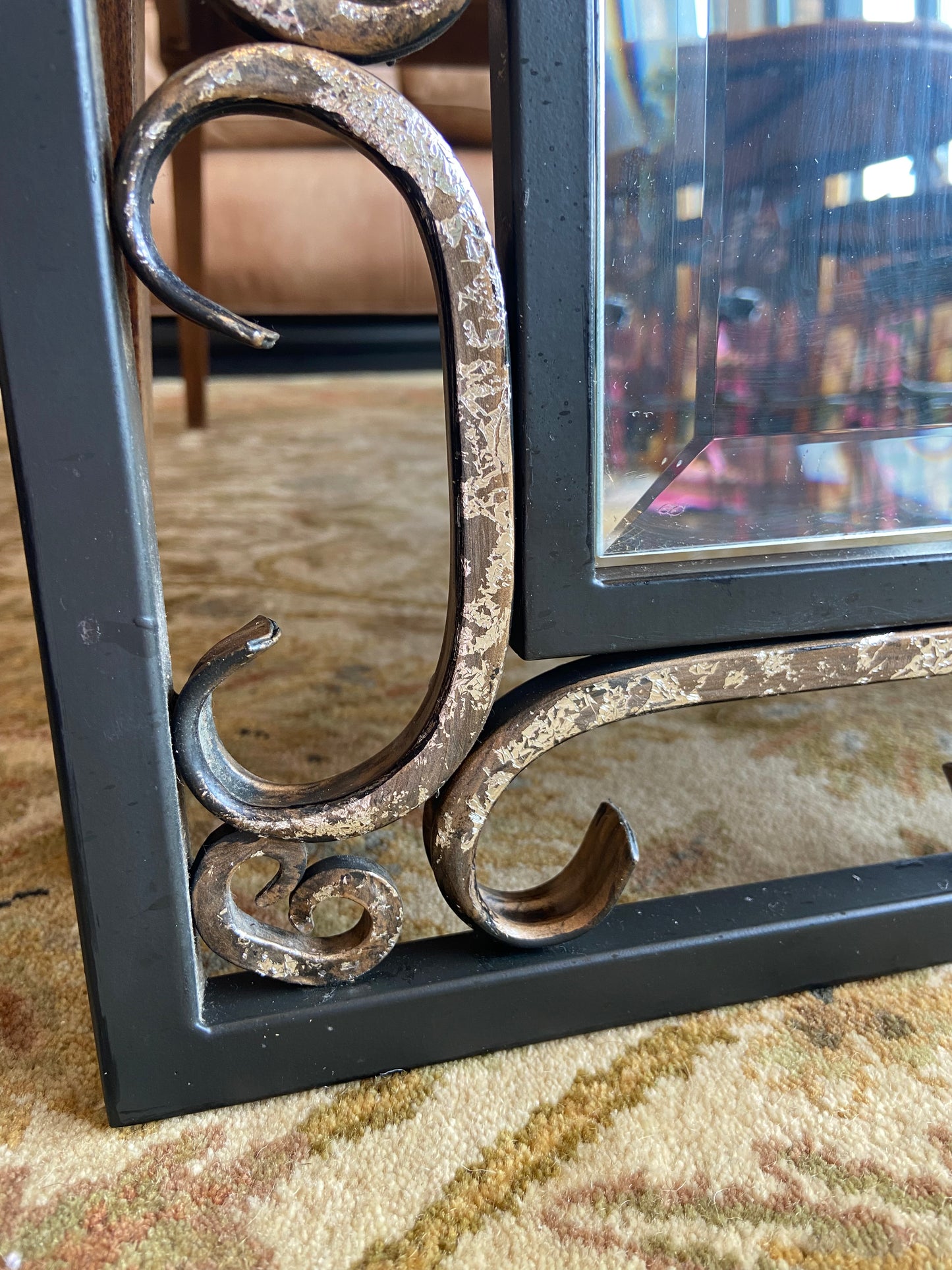 Quizel Iron Frame Mirror (2 Available) (VZJ875)