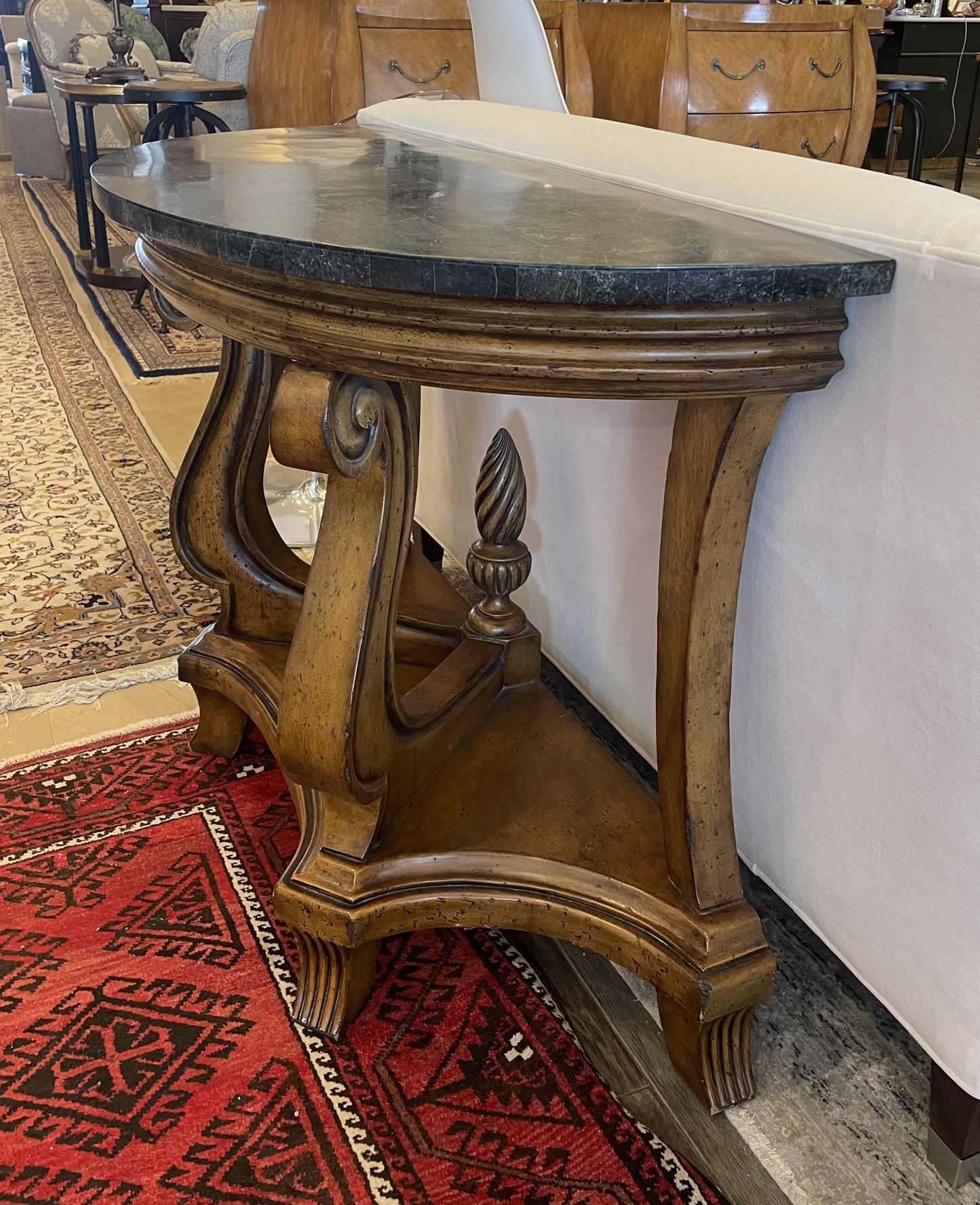Demilune Console Table (0B9003)