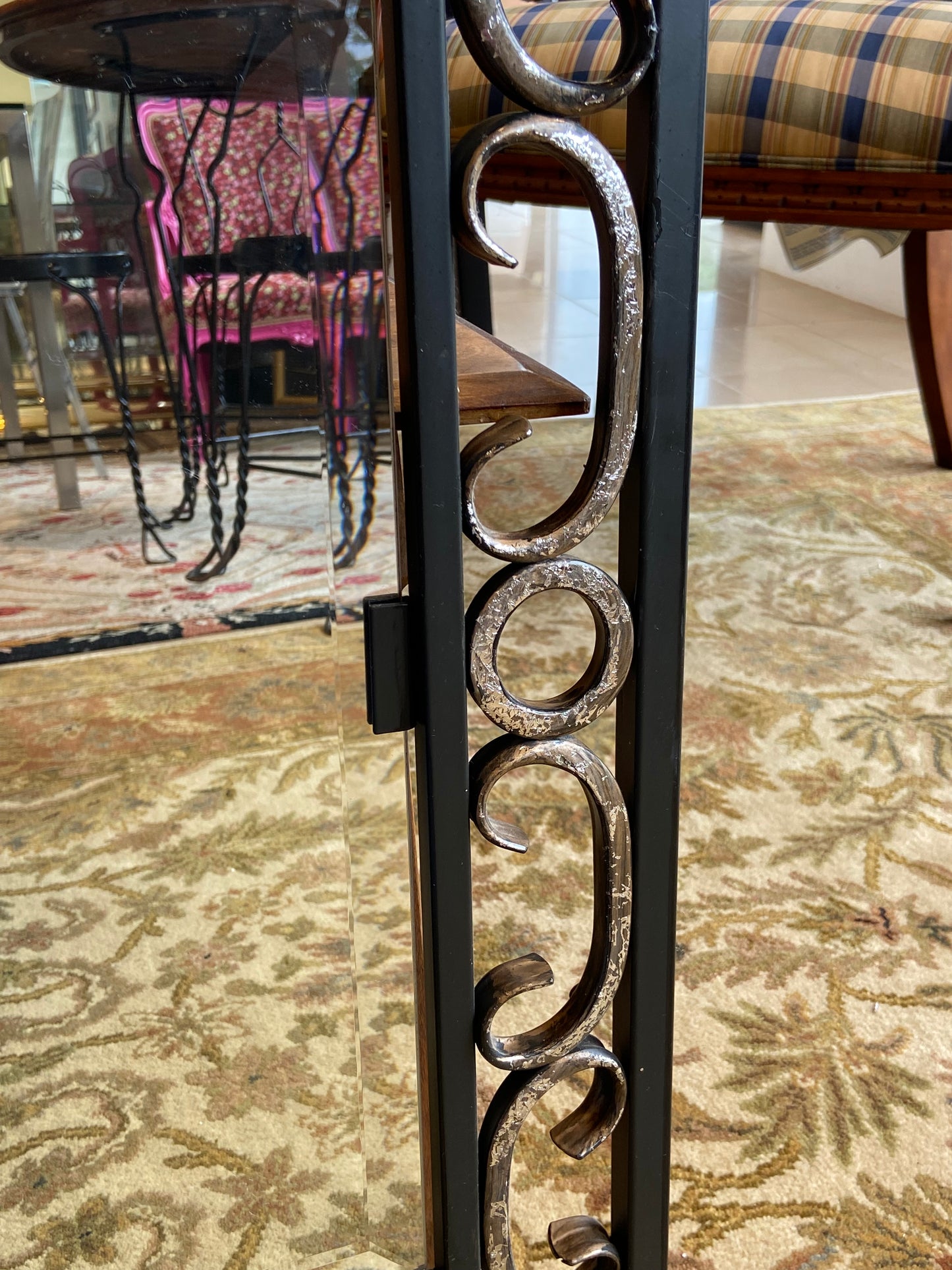 Quizel Iron Frame Mirror (2 Available) (VZJ875)