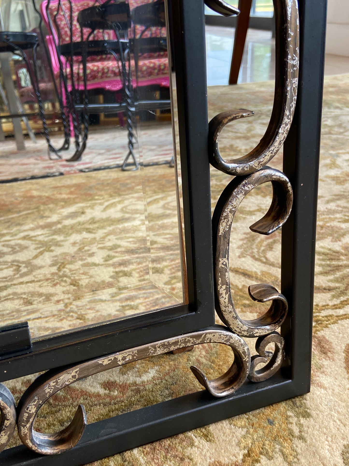 Quizel Iron Frame Mirror (2 Available) (VZJ875)