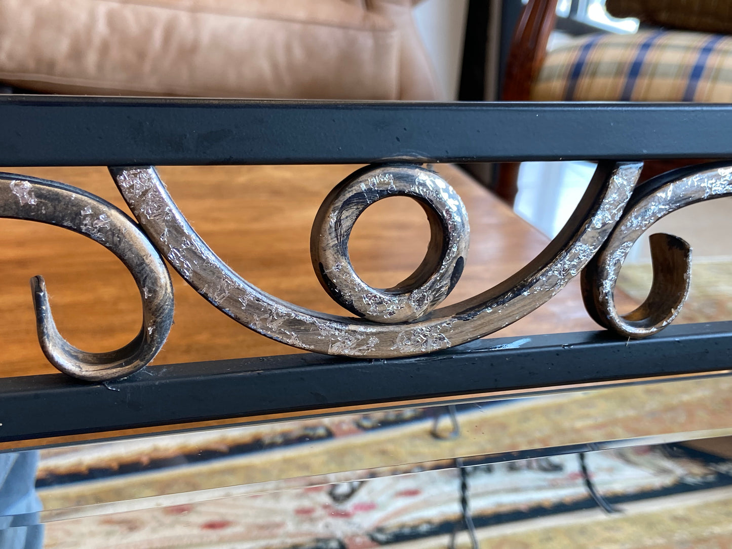Quizel Iron Frame Mirror (2 Available) (VZJ875)