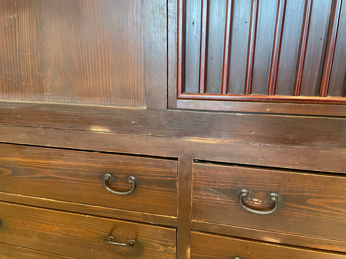 Antique Japanese Kaidan Step Tansu, AS IS (0MZ001)