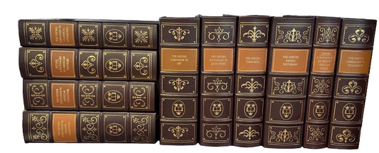 Easton Press Oxford Dictionary and Companions 10 Volumes (0ES00J)